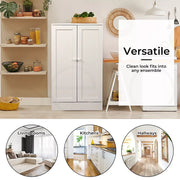 Levede Buffet Sideboard Cabinet – Storage with Adjustable Shelf & Cupboard Doors