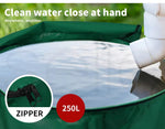 Water Rain Storage Tank Collapsible Portable Camping Caravan Hydroponic 250L