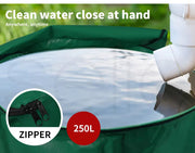 Water Rain Storage Tank Collapsible Portable Camping Caravan Hydroponic 250L