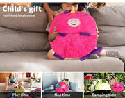 Mountview Sleeping Bag Child Pillow Stuffed Toy Kids Bags Gift Unicorn 135cm S