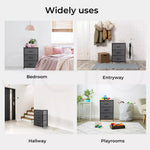 Levede Storage Cabinet Tower Chest of Drawers Dresser Tallboy 3 Drawer Bedside