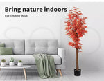 Lambu Artificial Plants Tree Garden Indoor Outdoor Fake Home Decor Maple 180cm