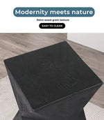 Levede Side Table Terrazzo End Tables Geometric Magnesia Concrete Stand Outdoor