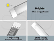 Emitto LED Slim Ceiling Batten Tube Light Linear Fitting 120cm Daylight 6500K