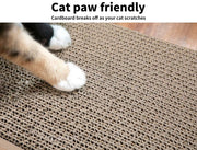 Pawz Cat Kitten Claw Scratching Board Post Scratcher Corrugated Cardboard Toy