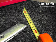 Marlow 20x Carpet Tiles Heavy Commercial Retail Office Flooring Black 50X50cm