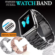 Replacement Stainless Steel Strap Band Clasp for Apple Watch /Sport/ Edition AU