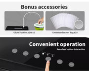 Toque Food Vacuum Sealer Machine Fresh Packing Storage Saver Bonus 10x Seal Bag