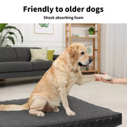 PaWz Pet Dog Bed Sleep Calming Orthopaedic Foam Mattress Removable Washable