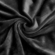 Marlow Sofa Cover High Stretch Slipcovers Soft Plush Protector 4 Seater Black