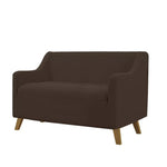 Couch Stretch Sofa Lounge Cover Protector Slipcover 2 Seater Chocolate