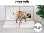 Pawz Puppy Training Pad Pet Dog Cat Potty Pee Super Absorbent 200pc 60x60cm Pink