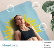 Centra Yoga Mat Foldable Non-Slip Exercise Fitness Lightweight Workout Carry Bag
