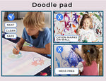 Kids Drawing Mat Aqua Doodle Board Water Painting Writing Magic Educational Toy