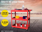 Traderight Tool Cart Trolley Toolbox Workshop Garage Storage Organizer 150KG