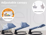Bopeep Baby Swing Cradle Rocker Bed Electric Bouncer Seat Infant Remote Blue