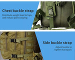 Slimbridge 40L Army Green  Military Tactical Backpack Rucksack Camping Travel