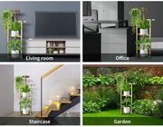 Levede Plant Stand Outdoor Indoor Flower Pots Rack Garden Shelf Home Decor 100CM