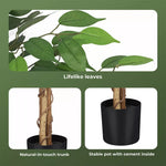 Lambu  Artificial Plants in Pot Artificial Potted Shrubs Fake Tree 65 Cm