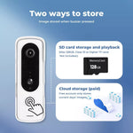 Door Bell Camera Wifi Chime Wireless Video Ring Doorbell Intercom Smart Home