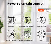Smart Curtain Robot Motor Automatic WIFI Switch Wireless APP Control Voice Alexa