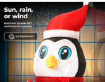 Santaco Christmas Inflatable Lighted Xmas Window Decorations 0.9M Penguin Lights