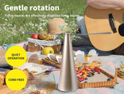 Lambu Fly Free Repellent Fan Fly Trap Entertaining Hook Indoor Outdoor Home