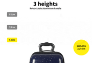 Bopeep Kids Luggage Set 16''13'' 2PCS Travel Suitcase Child Bag Backpack Space)