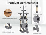 Pawz Cat Tree Scratching Post Scratcher Tower Condo Furniture Ceiling High 210cm