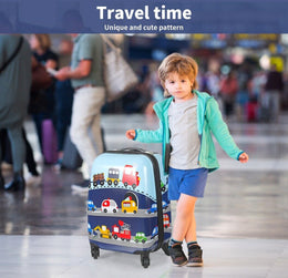 Bopeep Kids Luggage Set 16''13'' 2PCS Travel Suitcase Child Bag Backpack Travel