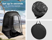 Mountview Pop Up Camping Beach Portable Weather Tent Sun Shelter Outdoor Fishing