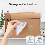 Thermal Direct Shipping Label 100x150mm 400/4800 Lables Fan-Fold Box Stickers