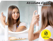 Emitto LED Wall Mirror Round Anti-fog Bathroom Mirrors Makeup Light Decor 60cm