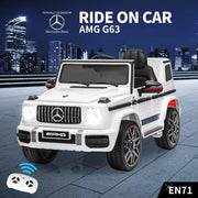 Kids Ride On Car 12V Battery Mercedes-Benz Licensed AMG G63 Toy Remote Control
