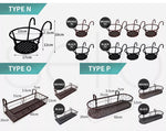 Levede Plant Stand Outdoor Indoor Metal Flower Pots Rack Corner Planter Shelf