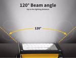Emitto LED Portable Flood Light Outdoor 30W Rechargeable Spotlight 2400LM 3 Mode