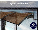 Instahut 1x1.5m Window Door Awning - White