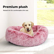 Pawz Pet Dog Cat Calming Bed Warm Soft Plush Sleeping Kennel Removable Washable