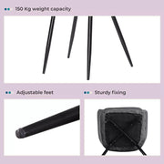 Levede 2x Armchair Lounge Chair Accent Armchairs Velvet Dining Chairs Soft Sofa