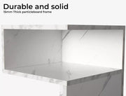 Levede 1xBedside Tables Drawers Side End Table Wood Nightstand Storage Cabinet