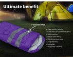 Mountview Sleeping Bag Single Bags Outdoor Camping Hiking Thermal -10℃ Tent