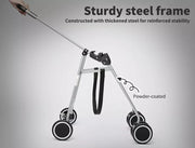 Pawz Large Pet Stroller Dog Cat Carrier Travel Pushchair Foldable Pram 4 Wheels