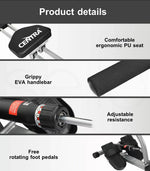 Centra Hydraulic Rowing Machine 12 Levels Resistance Cardio Exercise Fit Home