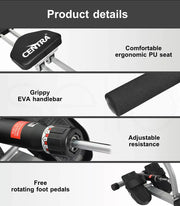 Centra Hydraulic Rowing Machine 12 Levels Resistance Cardio Exercise Fit Home