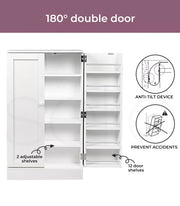 Levede Buffet Sideboard Cabinet – Storage with Adjustable Shelf & Cupboard Doors