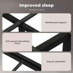 Levede Queen Bed Frame PU Mattress Base Storage Drawer Headboard USB Charge