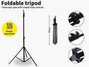 Pro.Studio Backdrop Stand Screen Photo Background Support Stand Kit 2.5x3m