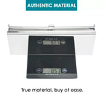 Toilet Paper Holder Double Roll Stainless Steel Hook Bathroom Rack Wall Silver
