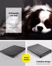 Pawz Pet Bed Foldable Dog Puppy Beds Cushion Pad Pads Soft Plush Cat Pillow XL