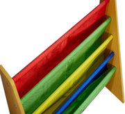 Levede Kids Bookshelf Bookcase Magazine Rack Wooden Organiser Shelf Children